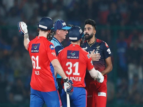 Mohammed Siraj, Phil Salt and David Warner. (Photo- IPL)