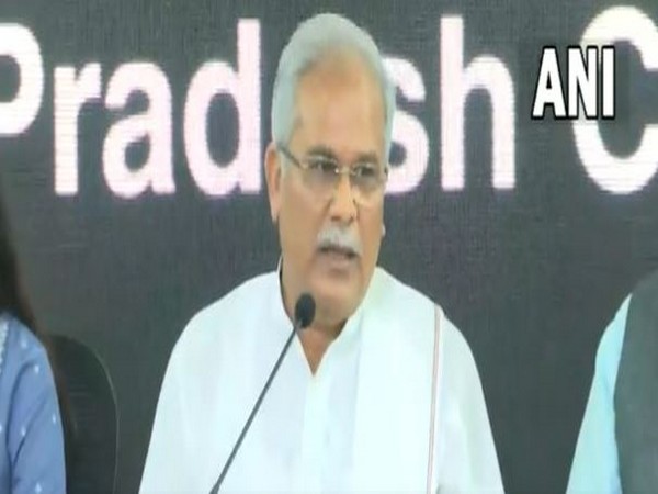 Chhattisgarh Chief Minister Bhupesh Baghel (Photo/ANI)