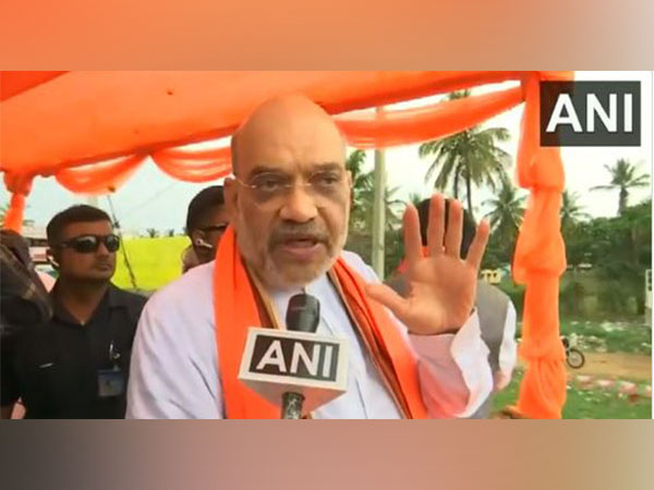 Union Home Minister Amit Shah in Doddaballapura (Photo/ANI)