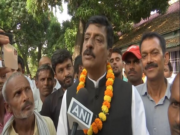 Former Tamil Nadu DGP Karuna Sagar joins RJD in Patna (Photo/ANI)