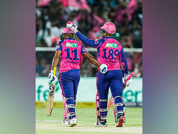 Sanju Samson and Shimron Hetmyer(Twitter: Photo/rajasthanroyals)