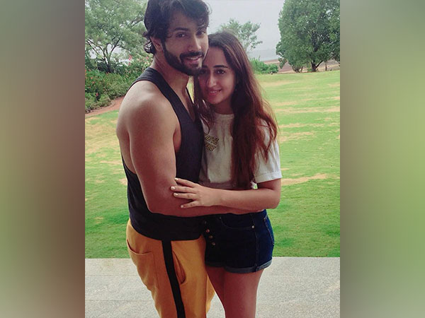 Varun Dhawan with Natasha Dalal (Image Source: Instagram)