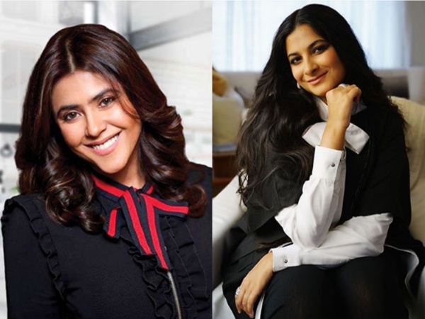 Ektaa Kapoor, Rhea Kapoor (Image source: Twitter)