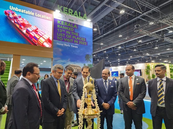 DPIIT Secretary Rajesh Kumar Singh, UAE Minister of State for Foreign Trade Thani bin Ahmed Al Zeoudi inaugurate events 1st anniversary of CEPA. (Photo/Twitter: @IndembAbuDhabi)