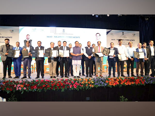 Assam Governemnt signed MoUs on Tuesday with leading companies expecting investment worth crores. (Photo/Chief Minister Himanta Biswa Sarma Twitter)