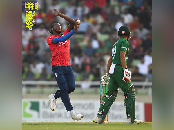 England pacer Jofra Archer (Twitter: Photo/ englandcricket)