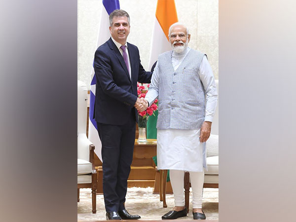 Israeli Foreign Minister Eli Cohen meets PM Modi on Tuesday. (Photo Credit: Twitter/@elicoh1)