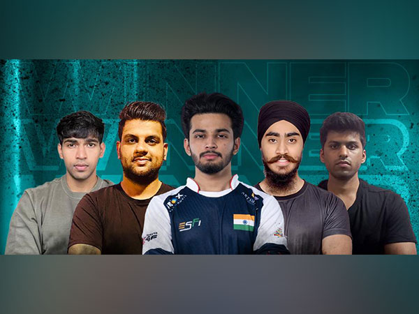  Indian CS:GO team (Photo/ESFI)