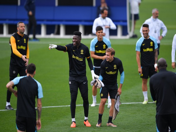 Inter Milan players training (Photo: Twitter/Inter Milan)