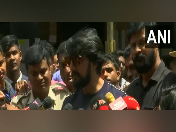 Kannada actor Kiccha Sudeep (Photo/ANI)