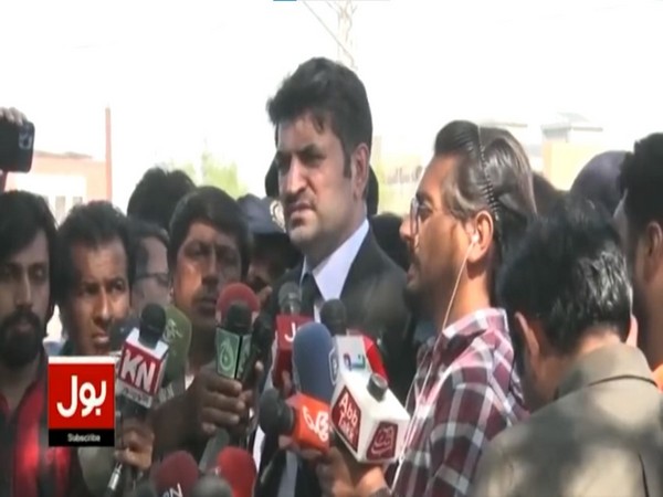 Imran Khan's lawyer after meeting him. (Photo/Twitter: @PTIofficial)