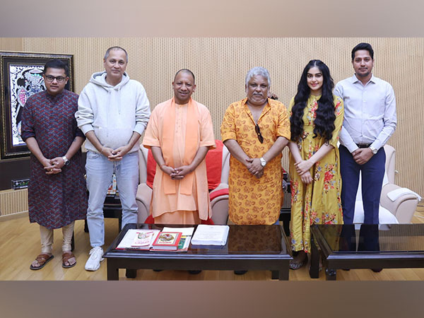 CM Yogi, Team 'The Kerala Story' (ANI/Photos)