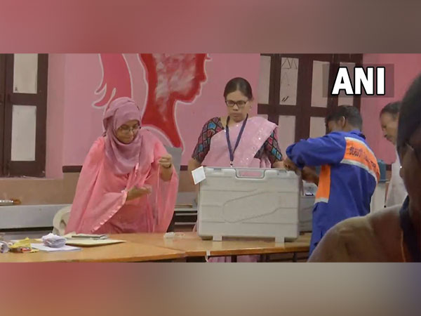 EVMs and VVPATs being sealed and secured at polling booths in Kalaburagi (Photo/ANI)