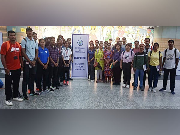 West Bengal evacuates more students from strife-hit Manipur (Photo/ANI)