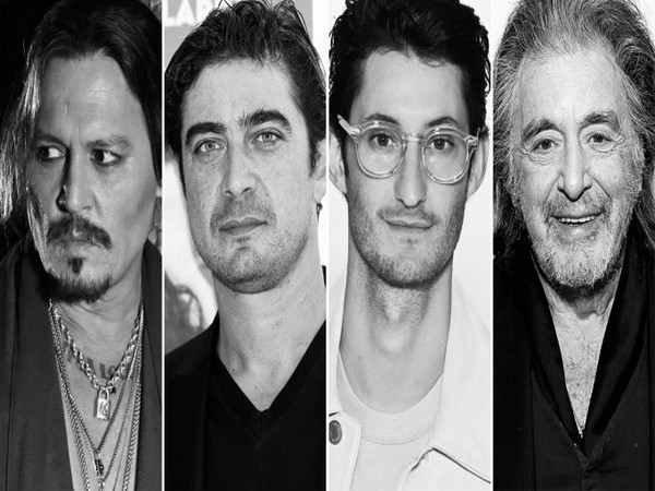 Johnny Depp, Riccardo Scamarcio, Pierre Niney and Al Pacino. (Image Source: Twitter)