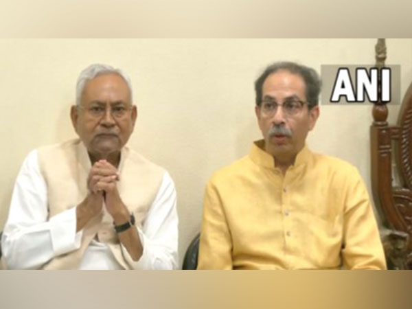 Shiv Sena (UBT) leader Uddhav Thackeray and Bihar CM Nitish Kumar (Photo/ANI)