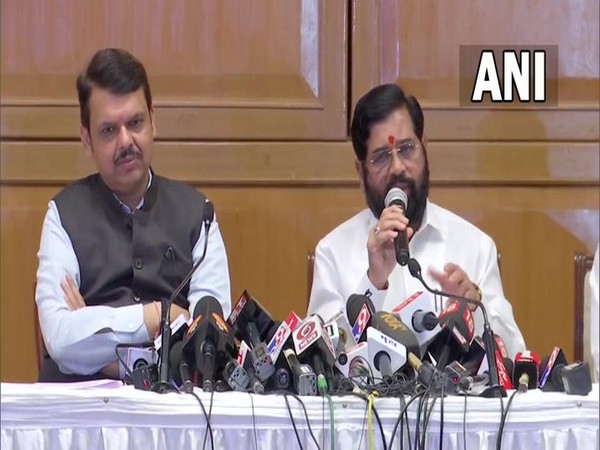 (From Left) Maharashtra Deputy CM Devendra Fadnavis and CM Eknath Shinde (Photo/ANI)