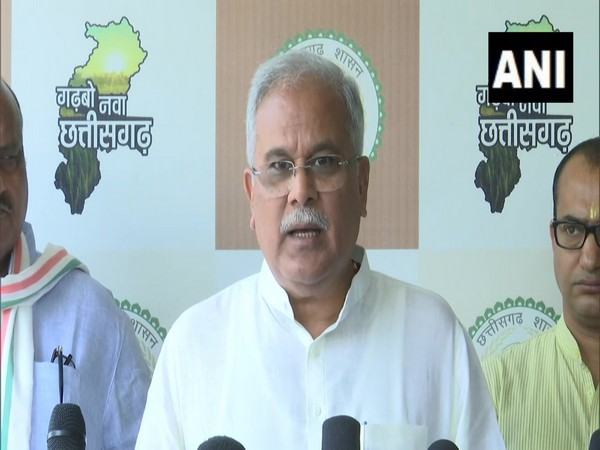 Chhattisgarh Chief Minister Bhupesh Baghel (Photo/ANI)