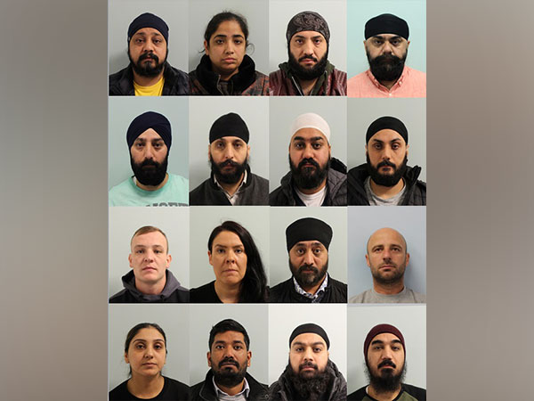 Arrested persons by National Crime Agency of United Kingdom. (Photo/ Twitter: @NCA_UK)