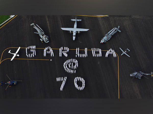 INS Garuda celebrates 70th anniversary (Photo/ANI)
