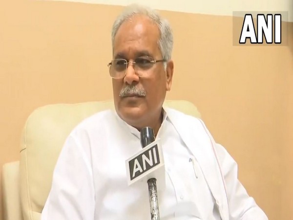 Chhattisgarh Chief Minister Bhupesh Baghel (File Photo/ANI)