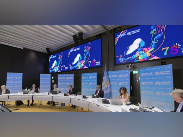 Media briefing of World Health Organisation (WHO) being held on Thursday. (Photo Credit: Twitter/ @WHO)