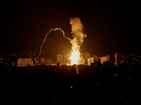 Smoke rises following an Israeli air strike in Gaza. (Photo Credit - Reuters)