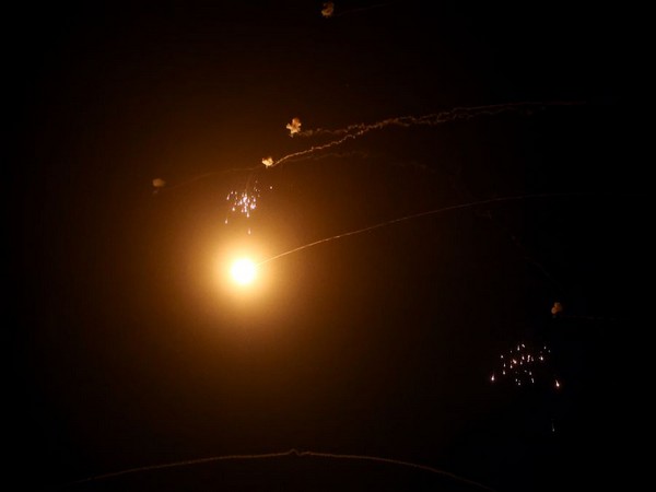 Israel's Iron Dome anti-missile system intercept rockets launched from the Gaza Strip (Photo Credit - Reuters)