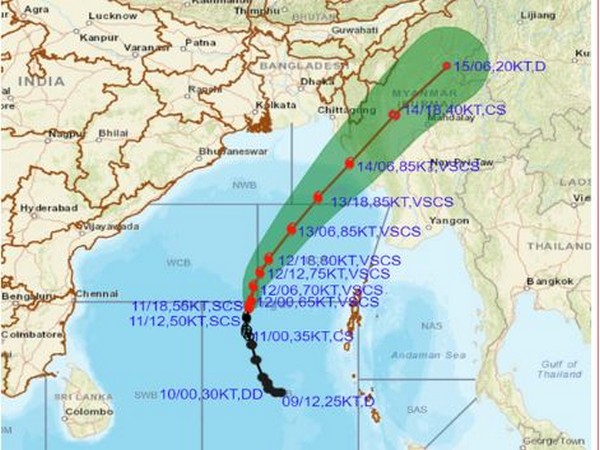 Image of observed forecast shared by IMD (Photo/IMD)