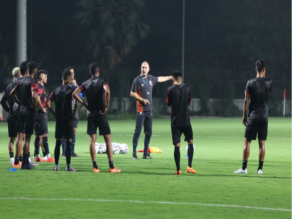 Indian football team training (Photo/AIFF)