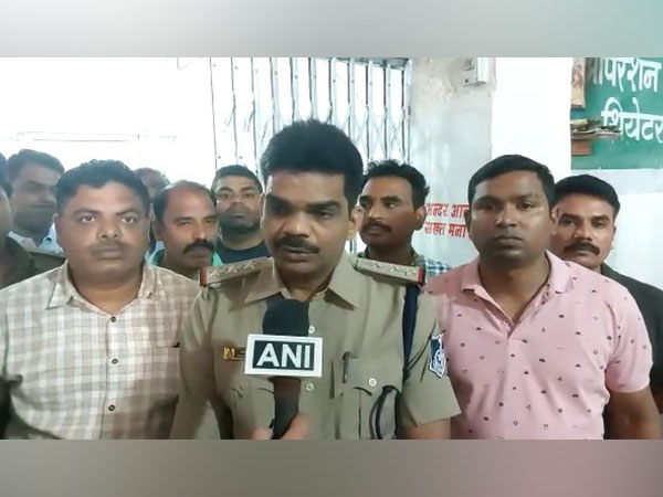 Madhavnagar police station in charge Manish Lodha (Photo/ANI)