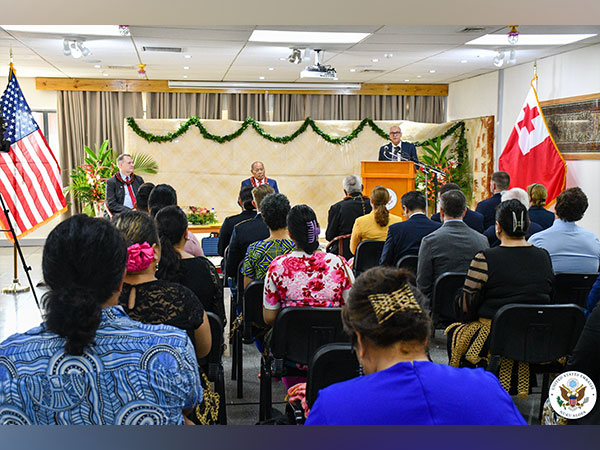 Opening of a US embassy in Tonga (Image Credit: Twitter/@USAmbSuva)