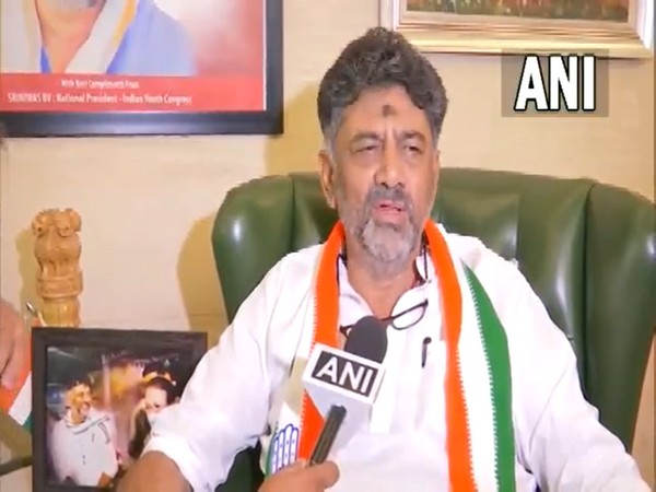 Karnataka Congress president DK Shivakumar. (Photo/ANI)