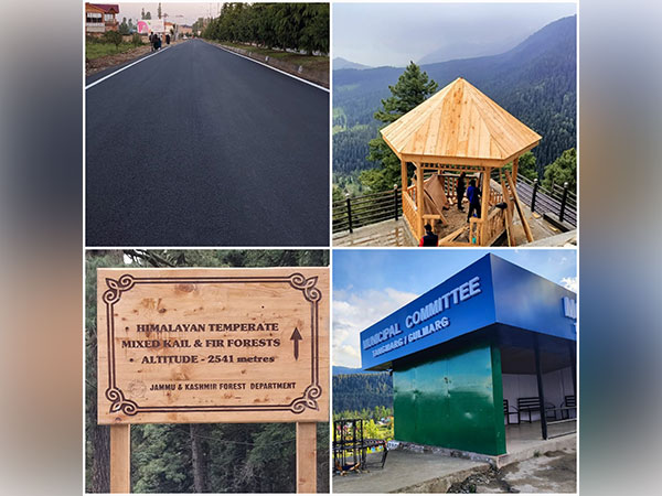 Visual of Gulmarg (Photo/ANI)