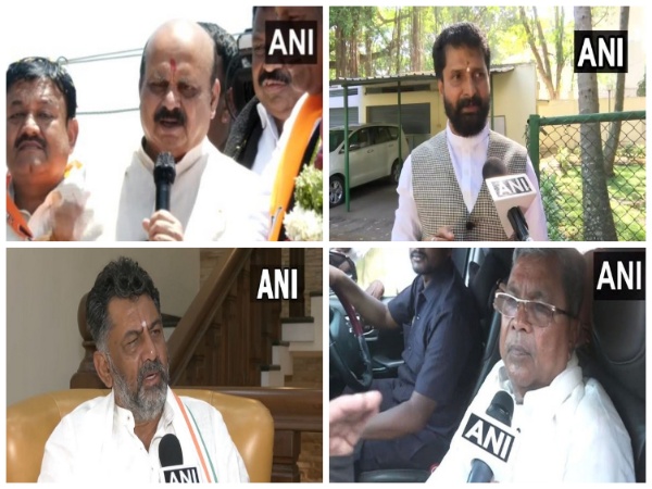 Key players in the battle for Karnataka. (ANI/Photos)