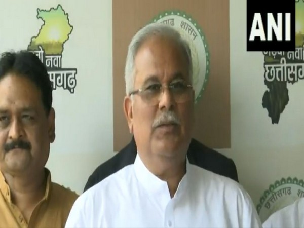 Chhattisgarh Chief Minister Bhupesh Baghel (Photo/ANI)