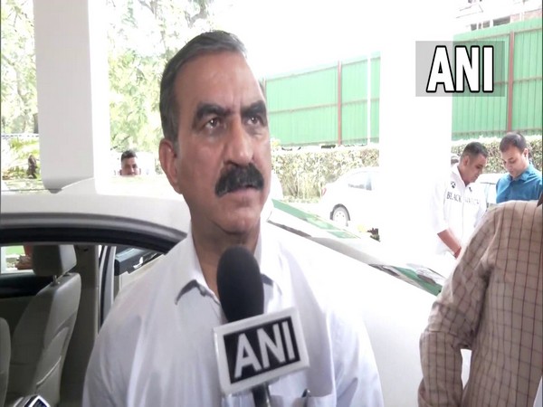 Himachal Pradesh Chief Minister Sukhvinder Singh Sukhu (Photo/ANI)