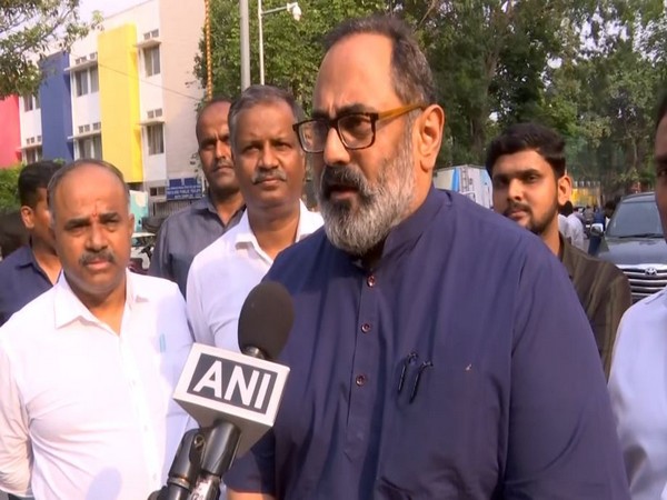 Union Minister Rajeev Chandrasekhar (Photo/ ANI)