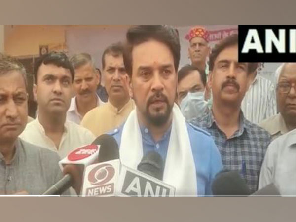 Union Minister Anurag Thakur (Photo/ANI)