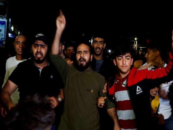 Celebrations after Palestinian factions and Israel agreed on a ceasefire. (Photo Credit - Reuters)