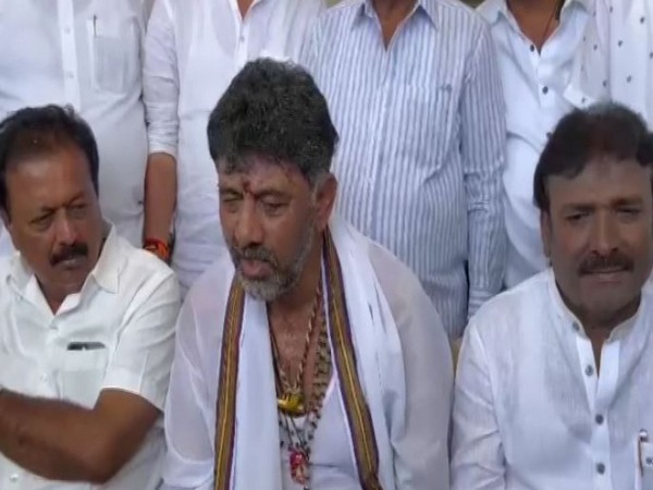 Karnataka Congress president DK Shivakumar.(Photo/ANI)