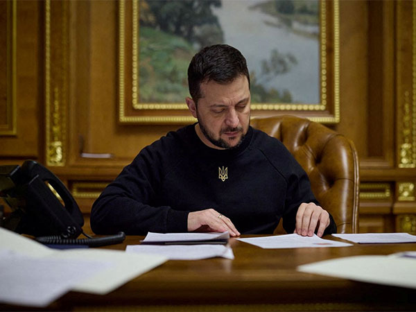 Ukrainian President Volodymyr Zelenskyy (Photo/ANI)