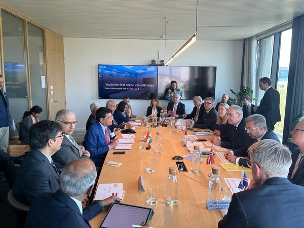 Union Minister for Commerce and Industry Piyush Goyal meets European Free Trade Association ministerial delegation (Image Credit: Twitter/@PiyushGoyal)