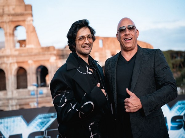 Ali Fazal and Vin Diesel. (Image Source: Twitter)