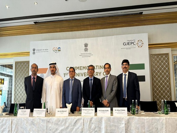 India Jewellery Exposition Centre (IJEX) inauguration on May 9 (Image Credit: Twitter/@IndembAbuDhabi)