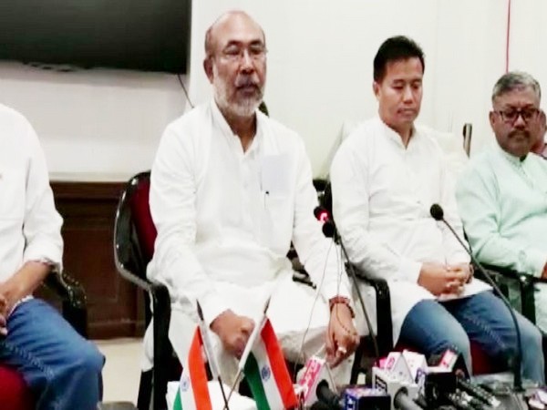 Manipur Chief Minister N Biren Singh (Photo/ANI)