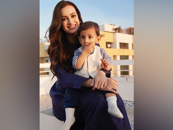 Dia Mirza with son Avyaan (Image source: Instagram)