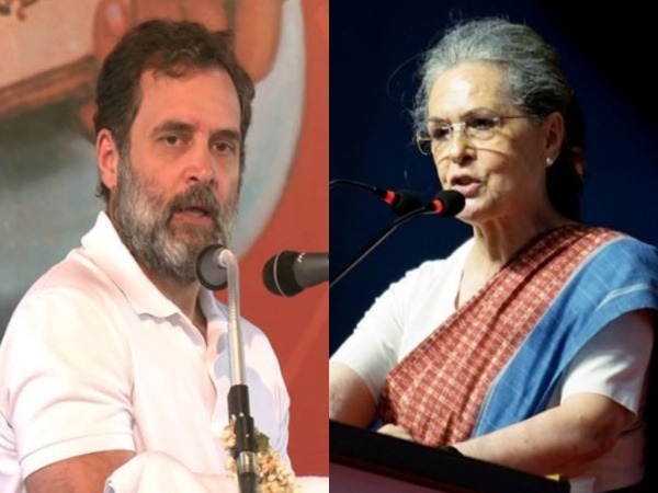 Congress leaders Rahul Gandhi, Sonia Gandhi (Photo/ANI)