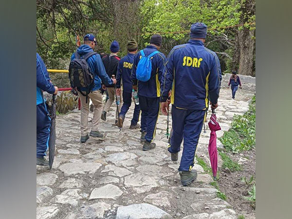 SDF deployed at Shri Hemkund Sahib. (Photo/ANI)