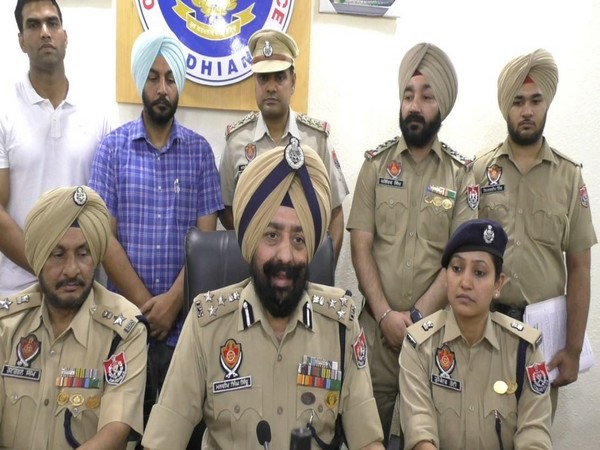 Ludhiana Police Commissioner Mandeep Singh Sidhu (Photo/ANI)